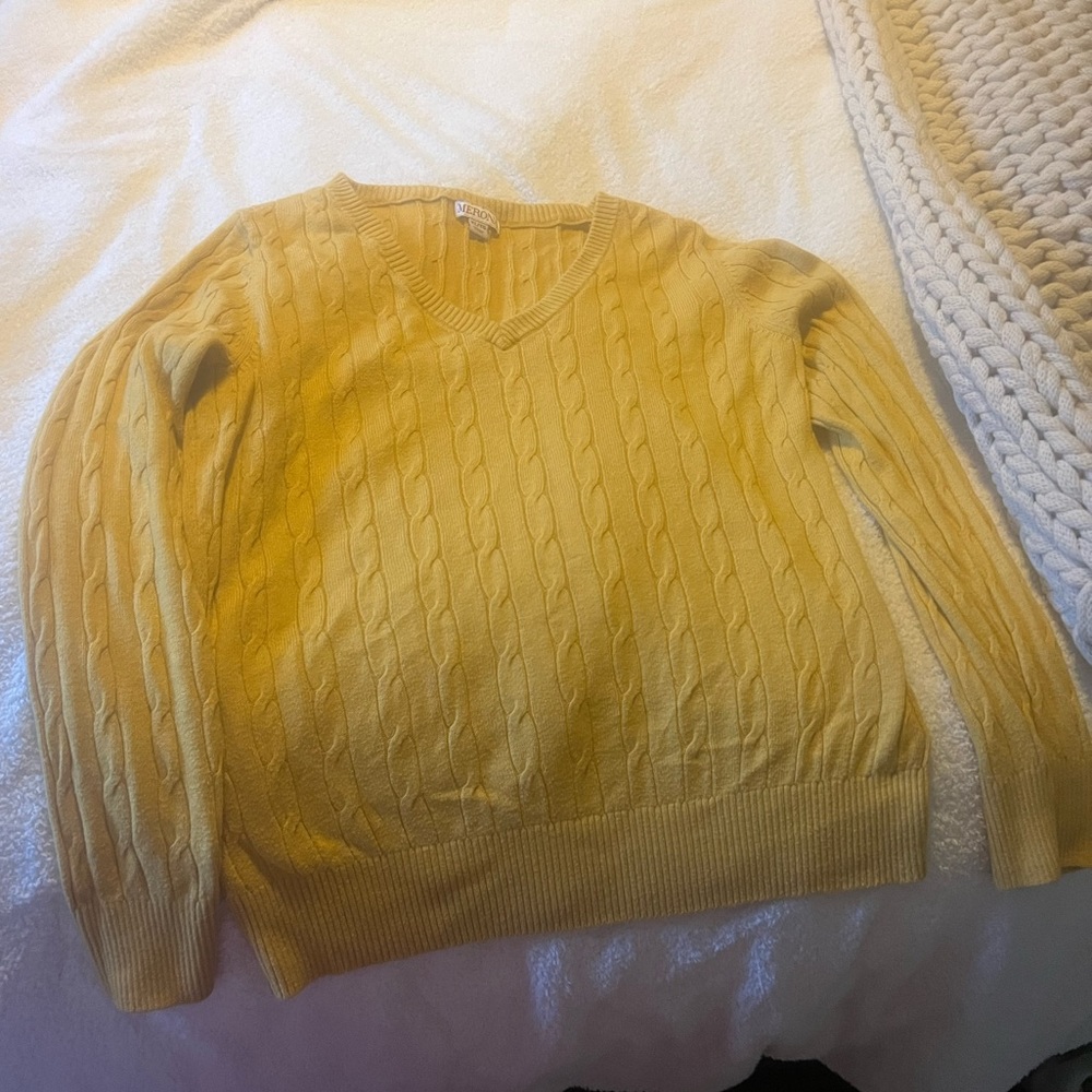 Mustard Yellow Sweater